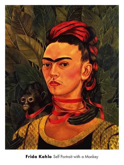 The Spirit Animals of Freda Kahlo – ASTROLOGY BY LOUISE OF ARABIA
